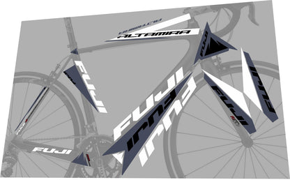 FUJI Altamira (2012) Frame Decal Set - Bike Decal Replace