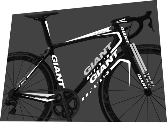 GIANT TCR (2012) Advanced SL Frame Decal Set - Bike Decal Replace