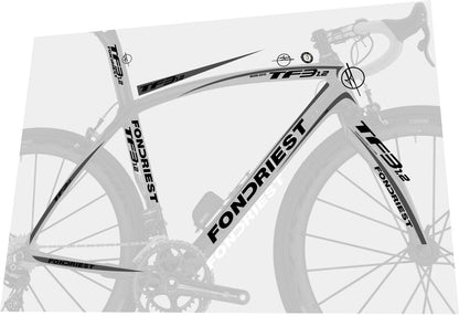 FONDRIEST TF3 1.2 (2013-2017) Frame Decal Set - Bike Decal Replace