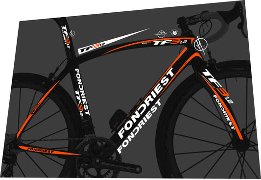 FONDRIEST TF3 1.2 (2013-2017) Frame Decal Set - Bike Decal Replace