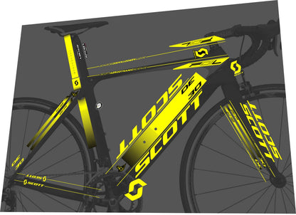 SCOTT Foil (2013) Frame Decal Set - Bike Decal Replace