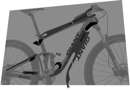 GIANT Anthem (2014-2016) Advanced 27.5 Frame Decal Set - Bike Decal Replace