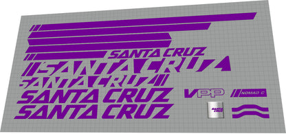 SANTA CRUZ Nomad 3 (2014-2016) Frame Decal Set - Bike Decal Replace