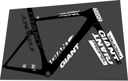 GIANT Propel (2014) Advanced SL LTD Frame Decal Set - Bike Decal Replace