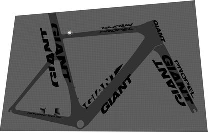 GIANT Propel (2013-2014) Advanced SL Frame Decal Set - Bike Decal Replace