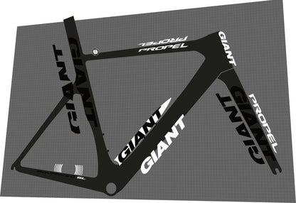 GIANT Propel (2013-2014) Advanced SL Frame Decal Set - Bike Decal Replace