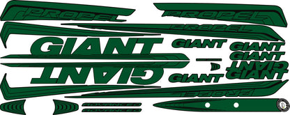 GIANT Propel (2014) Advanced Frame Decal Set - Bike Decal Replace