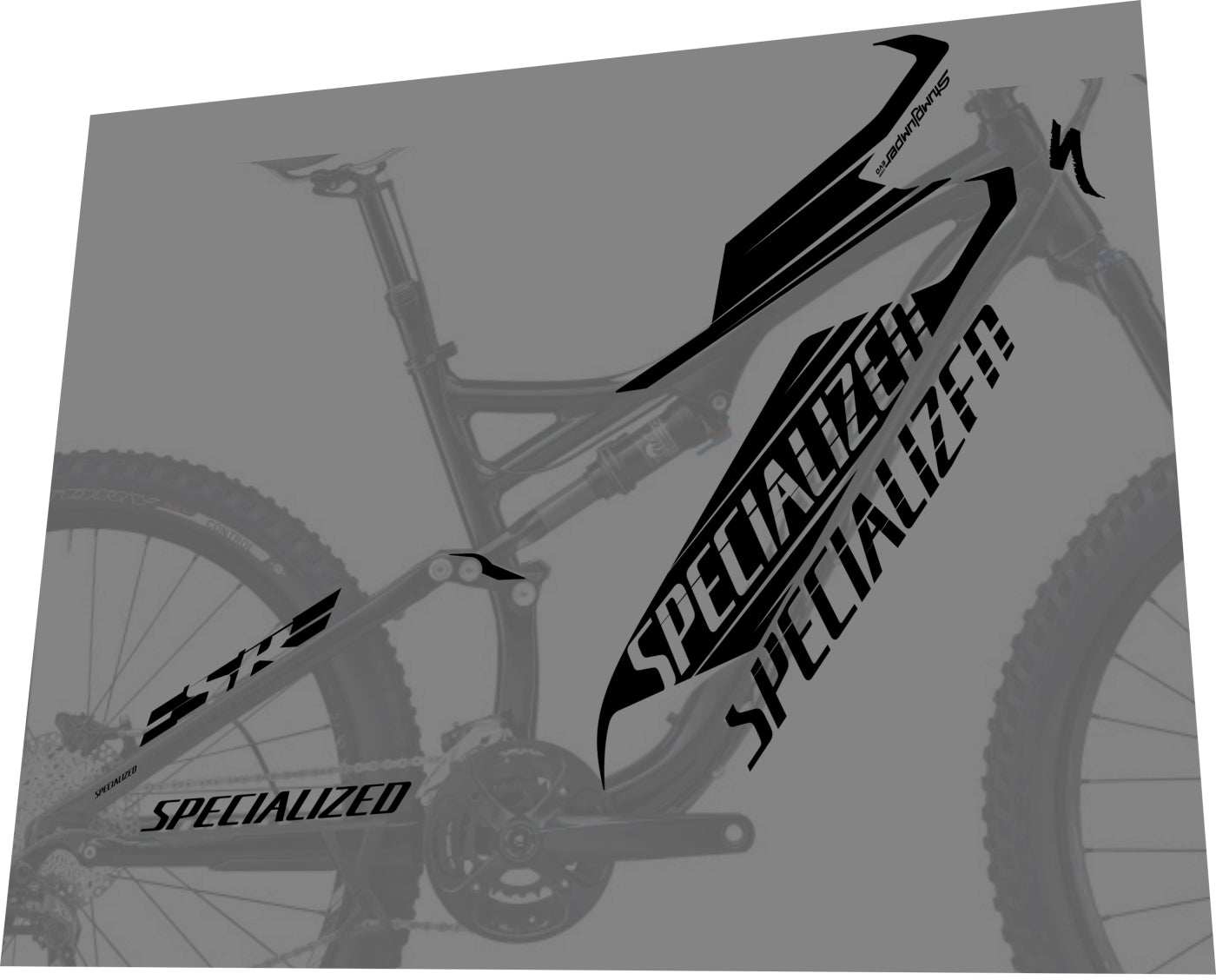 SPECIALIZED Stumpjumper (2014-2015) FSR Comp Evo Frame Decal Set