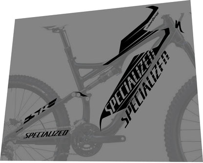 SPECIALIZED Stumpjumper (2014-2015) FSR Comp Evo Frame Decal Set - Bike Decal Replace