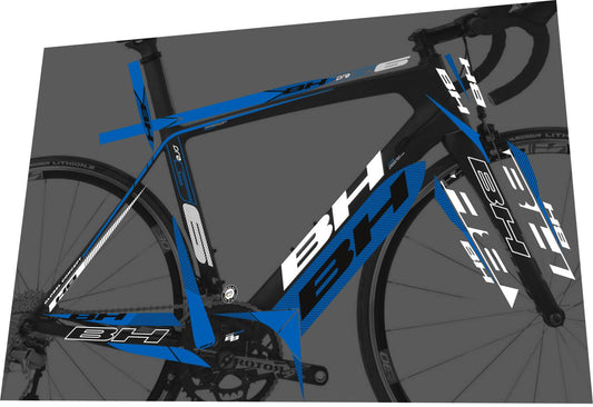 BH G6 Pro (2015) Frame Decal Set - Bike Decal Replace