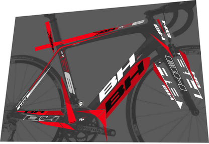 BH G6 Pro (2015) Frame Decal Set - Bike Decal Replace