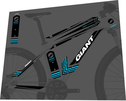 GIANT Talon (2015) 27.5 Frame Decal Set - Bike Decal Replace