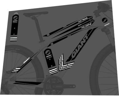 GIANT Talon (2015) 27.5 Frame Decal Set - Bike Decal Replace