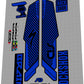 ROCKSHOX SID (2015) Brain Fork Decal Set - Bike Decal Replace