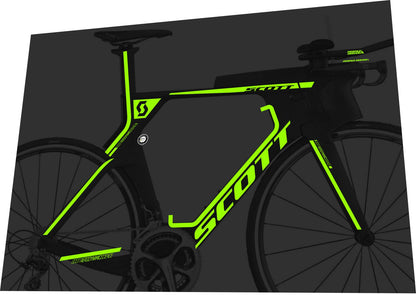 SCOTT Plasma (2015) Premium Frame Decal Set - Bike Decal Replace