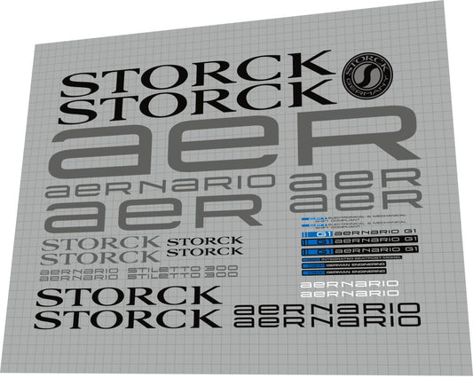 STORCK Aernario (2015) G1 Frame Decal Set