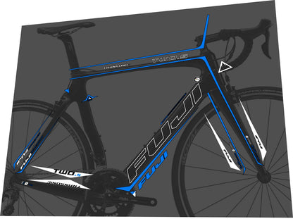 FUJI Transonic (2016) Frame Decal Set - Bike Decal Replace