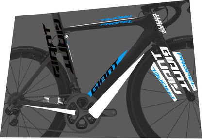 GIANT Propel (2015-2016) Advanced SL Frame Decal Set - Bike Decal Replace