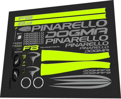 PINARELLO Dogma (2016) F8 Frame Decal Set - Bike Decal Replace