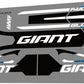 GIANT Glory (2017) Advanced Frame Decal Set - Bike Decal Replace