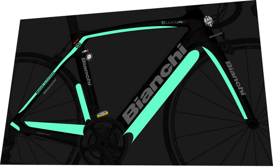 BIANCHI Oltre (2017) XR4 Frame Decal Set - Bike Decal Replace