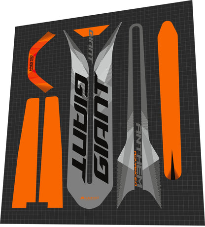 GIANT Anthem (2017-2019) Advanced Frame Decal Set - Bike Decal Replace