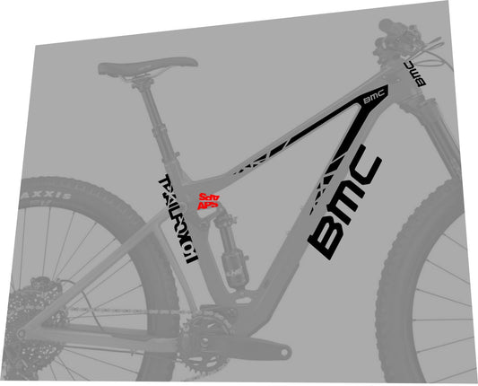 BMC Trailfox (2018) Frame Decal Set - Bike Decal Replace