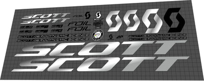 SCOTT Foil (2019) Frame Decal Set - Bike Decal Replace