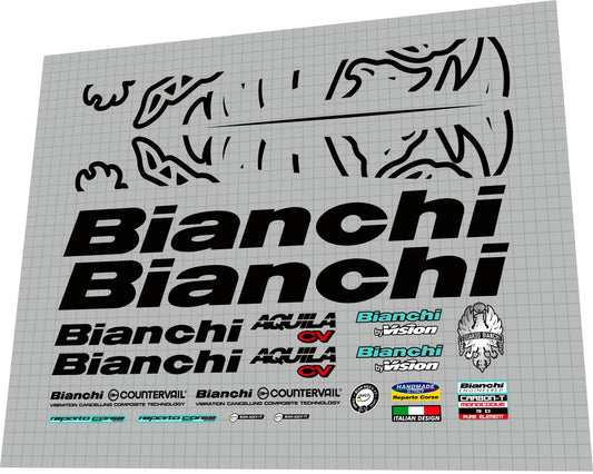 BIANCHI Aquila (2019) CV Frame Decal Set - Bike Decal Replace