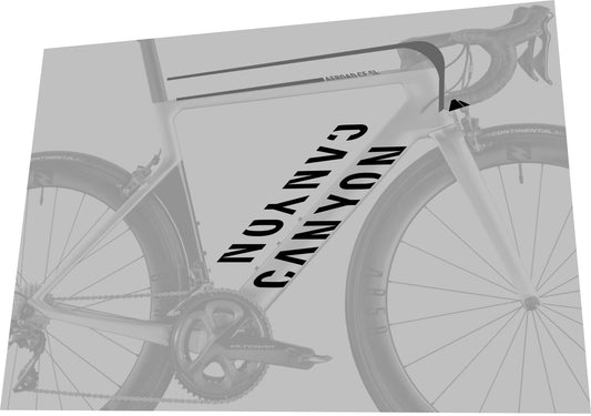 CANYON Aeroad (2019) CF SL 8.0 Frame Decal Set - Bike Decal Replace