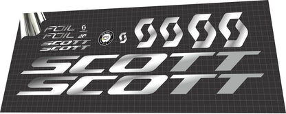 SCOTT Foil (2019) Frame Decal Set - Bike Decal Replace