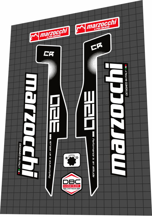 MARZOCCHI 320 (2015) CR Fork Decal Set - Bike Decal Replace