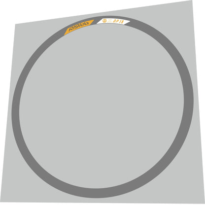RIGIDA DP 18 (1980s) Rim Decal Set - Bike Decal Replace