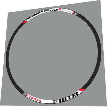 WTB Frequency (2014) Team i25 Rim Decal Set - Bike Decal Replace